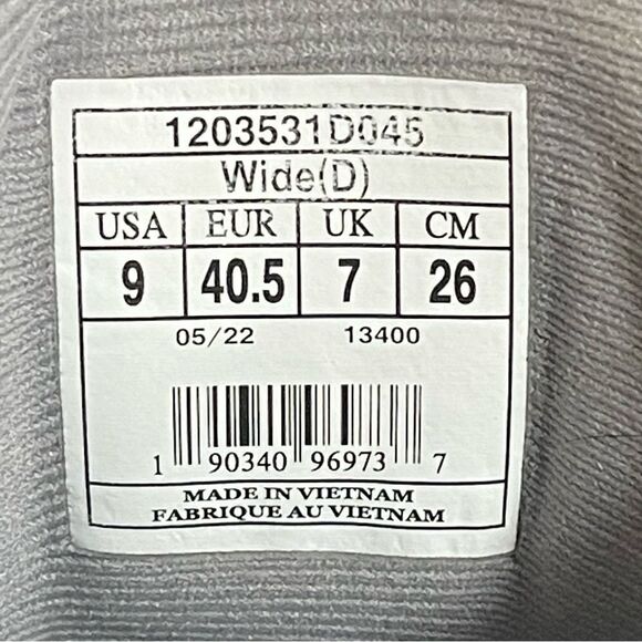 Brooks Adrenaline GTS 22 1203531D045 Gray Women's Wide Running Shoes Size 9D - Picture 4 of 16